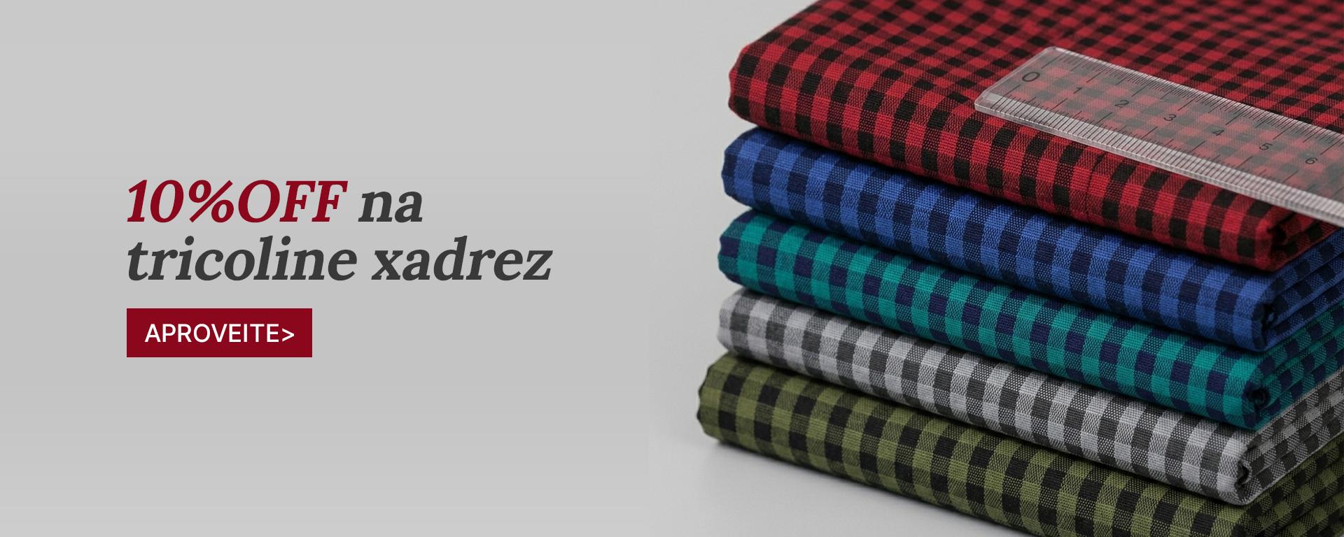 PROMO MILFIOS | FT XADREZ COM 10%OFF