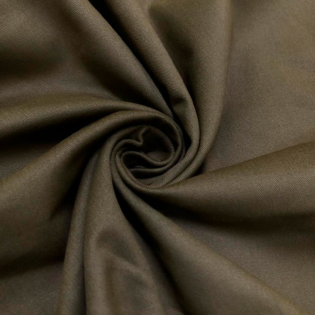 Tecido Sarjado Cotton Satin Peletizado - Verde Zimbro