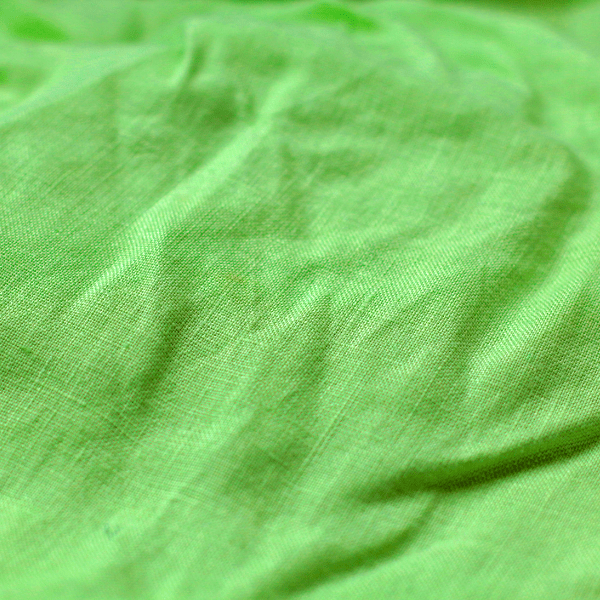 Tecido Cambraia Linho Puro 11 - Verde Claro - 100% Linho 