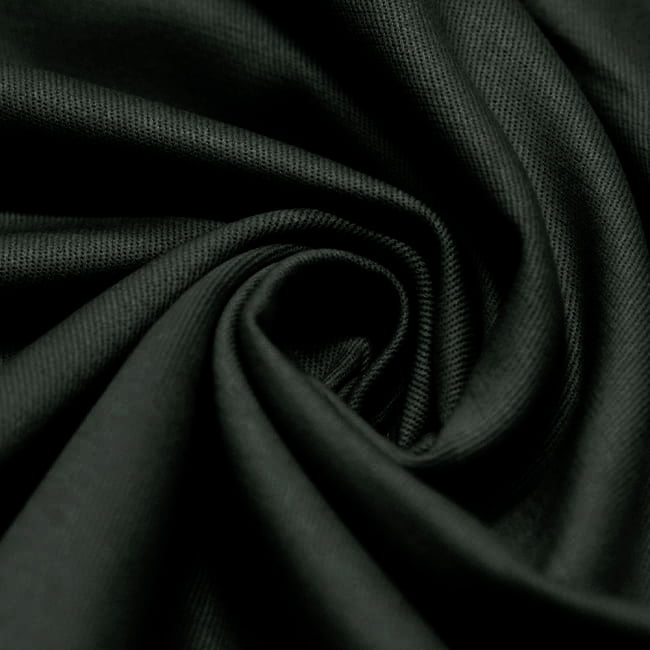 Tecido Sarjado Cotton Satin Liso - Chumbo