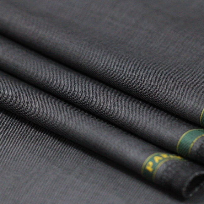 Tecido Alfaiataria Lã Fria Super 120 Paramount 22 - Cinza Médio - Twill Premium
