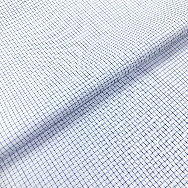 Tecido Tricoline Fio 60 Alexandria 303 Xadrez M Marinho – 100% Algodão