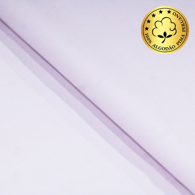 Tecido Camisaria fio 120 Maquinetado - AIR Verona Oxford 05 Rosa - 100% Algodão Pima