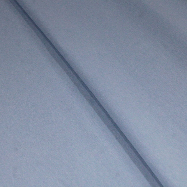 Tecido Tricoline Fio 40 Oxford 20 - Azul Claro - 100% Algodão