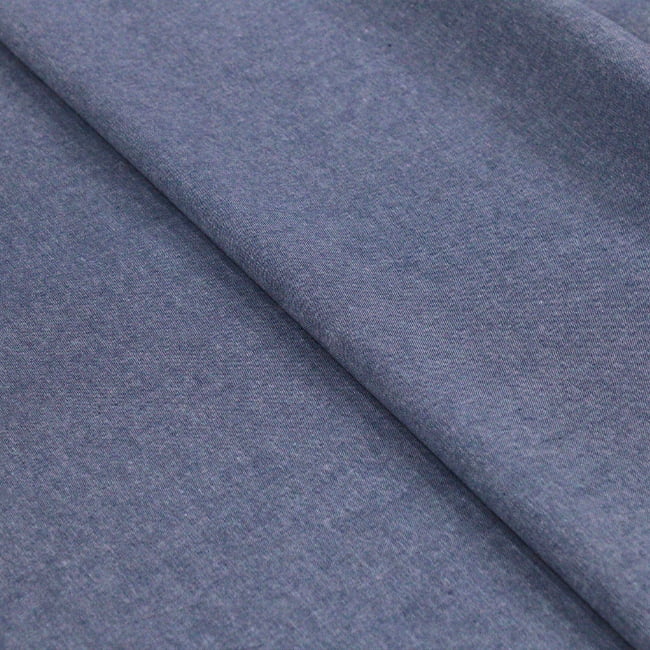 Tecido Tricoline Fio 40 Oxford 21 - Azul Jeans - 100% Algodão
