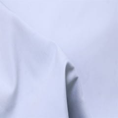 Tecido camisaria Tricoline - Fio 40 - Branco Liso - 100% algodão - Largura 1,50m