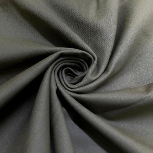 Tecido Sarjado Cotton Satin Peletizado - Musgo - 98% Algodão 2% Elastano Tecido Sarjado Cotton Satin Peletizado - Musgo - 98% Algodão 2% Elastano