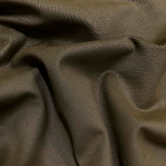 Tecido Sarjado Cotton Satin Peletizado - Verde Zimbro