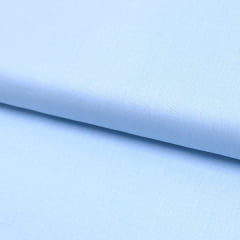 Tecido Cambraia Linho Puro 09 - Azul Suave - 100% Linho