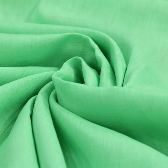 Tecido Cambraia de Linho Puro 20 - Green Paper  - 100% Linho