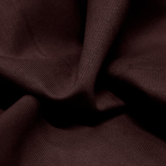 Tecido Sarjado Cotton Satin Liso - Rubro - 98% Algodão 2% Elastano