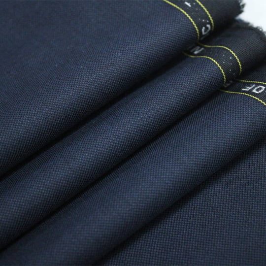 Tecido Alfaiataria Lã fria Classic Paramount 12 Azul Noite - Twill Leve