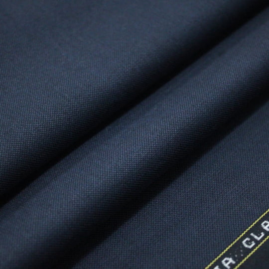 Tecido Alfaiataria Lã fria Classic Paramount 12 - Azul Noite - Twill Leve