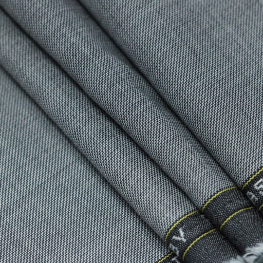 Tecido Alfaiataria Lã fria Classic Paramount 14 Cinza - Twill Leve