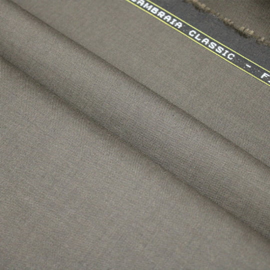 Tecido Alfaiataria Lã fria Classic Paramount 13 Marrom - Twill Leve