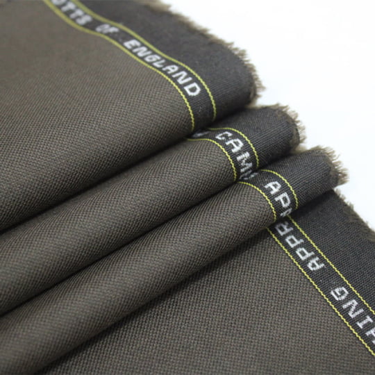Tecido Alfaiataria Lã fria Classic Paramount 13 - Marrom - Twill Leve