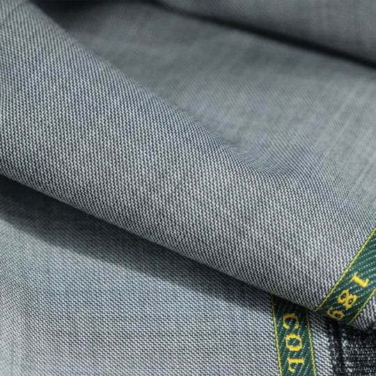 Tecido Alfaiataria Lã Fria Super 120 Paramount 19 - Cinza - Twill Premium