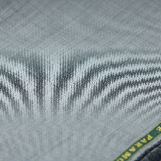 Tecido Alfaiataria Lã Fria Super 120 Paramount 19 - Cinza - Twill Premium