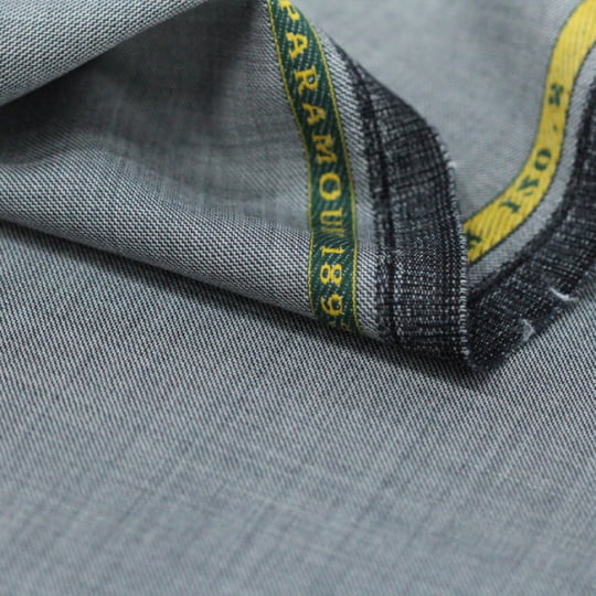 Tecido Alfaiataria Lã fria super 120 Paramount 19 Cinza - Twill Premium