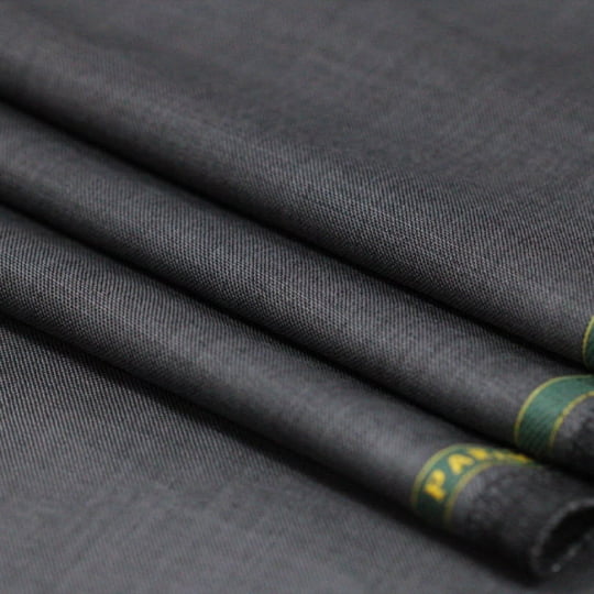 Tecido Alfaiataria Lã fria super 120 Paramount 22 Cinza Médio - Twill Premium