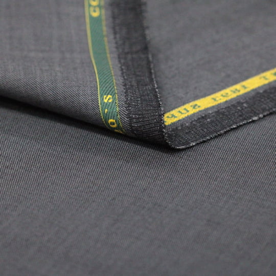 Tecido Alfaiataria Lã fria super 120 Paramount 22 Cinza Médio - Twill Premium