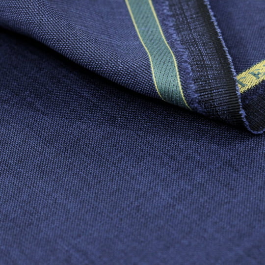 Tecido Alfaiataria Lã fria super 120 Paramount 30 Azul Marinho - Twill Premium