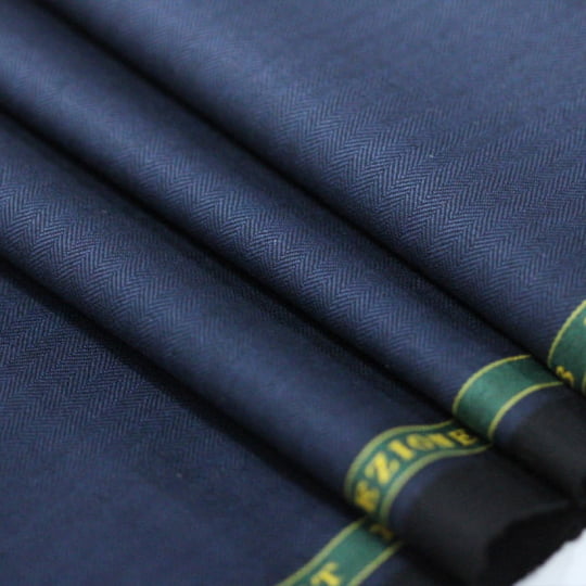 Tecido Alfaiataria Lã fria super 120 Paramount 09 Azul Marinho - Twill Premium