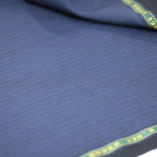 Tecido Alfaiataria Lã Fria Super 120 Paramount 09 - Azul Marinho - Twill Premium
