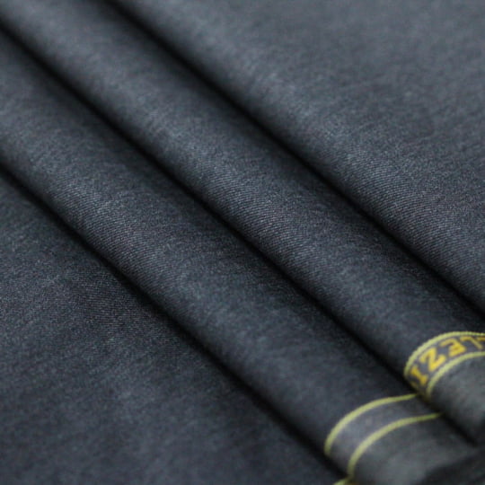 Tecido Alfaiataria Lã fria super 120 Paramount 02 Chumbo - Gabardine Premium