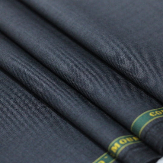 Tecido Alfaiataria Lã fria super 120 Paramount 03 Cinza Escuro - Twill Premium