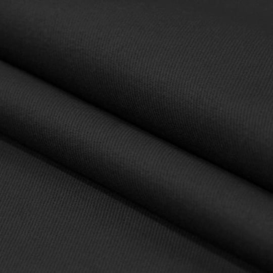 Tecido Brim Pesado - Preto- Peletizado - 100% algodão - Largura 1,70m