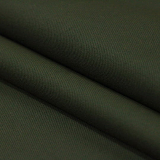 Tecido Brim Pesado - Verde Militar - Peletizado - 100% algodão - Largura 1,70m