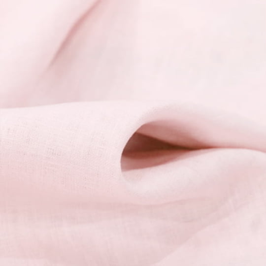 Tecido Linho Puro 67 Rosa Ballet - 100% Linho 190g