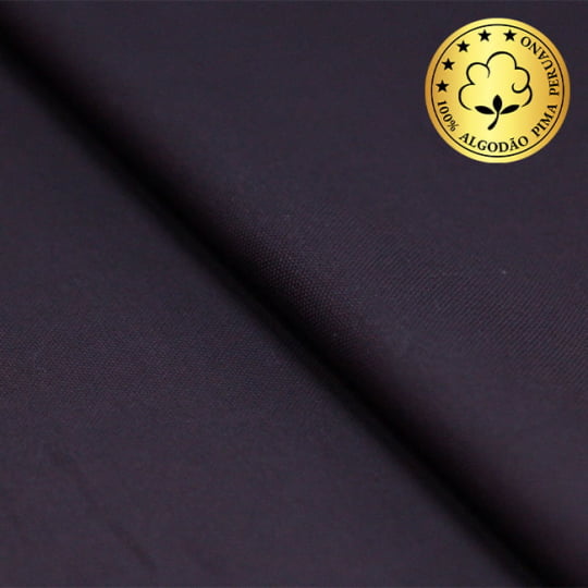 Tecido Camisaria fio 60 Maquinetado - Verona Oxford 07 Vinho - 100% Algodão Pima