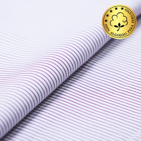 Tecido Camisaria fio 70 - Tremosine 03 Xadrez M Vinho - 100% Algodão Pima