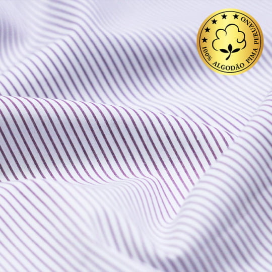 Tecido Camisaria fio 70 - Tremosine 03 Xadrez M Vinho - 100% Algodão Pima