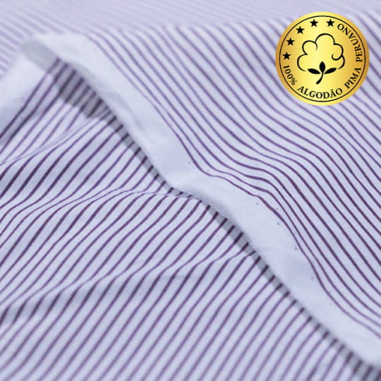 Tecido Camisaria fio 70 - Tremosine 03 Xadrez M Vinho - 100% Algodão Pima