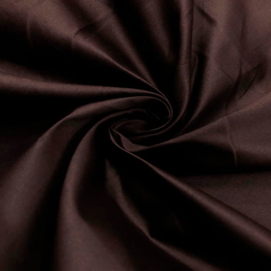 Tecido Camisaria Tricoline Fio 100 Luxor 45 Marrom Profundo - Liso Acetinado 100% Algodão Egípcio Tecido Camisaria Tricoline Fio 100 Luxor 45 Marrom Profundo - Liso Acetinado 100% Algodão Egípcio