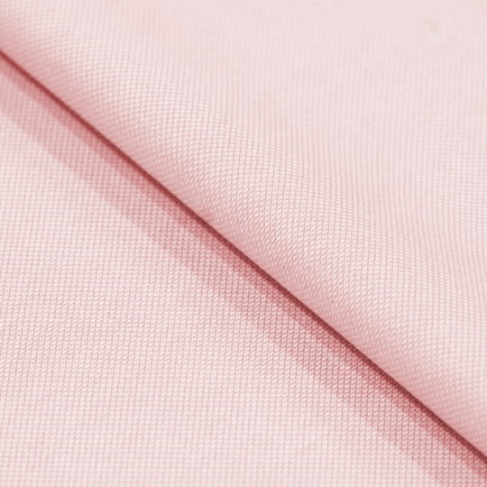 Tecido Camisaria Tricoline Fio 50 - Bis 03 - Liso - Rosa - 100% Algodão