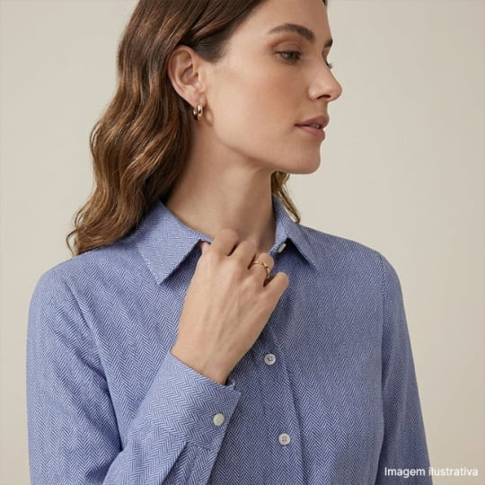 Tecido Camisaria Tricoline Fio 50 - Hórus 03 - Royal - Maquinetado - 100% Algodão Tecido Camisaria Tricoline Fio 50 - Hórus 03 - Royal - Maquinetado - 100% Algodão