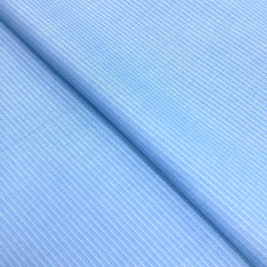 Tecido Camisaria Tricoline Fio 50 Maquinetado - Udine 02 Azul Claro - 100% Algodão Tecido Camisaria Tricoline Fio 50 Maquinetado - Udine 02 Azul Claro - 100% Algodão