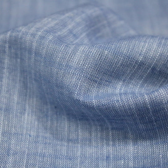 Tecido Cambraia de Algodão Biarritz 10 Azul Jeans - 100% Algodão
