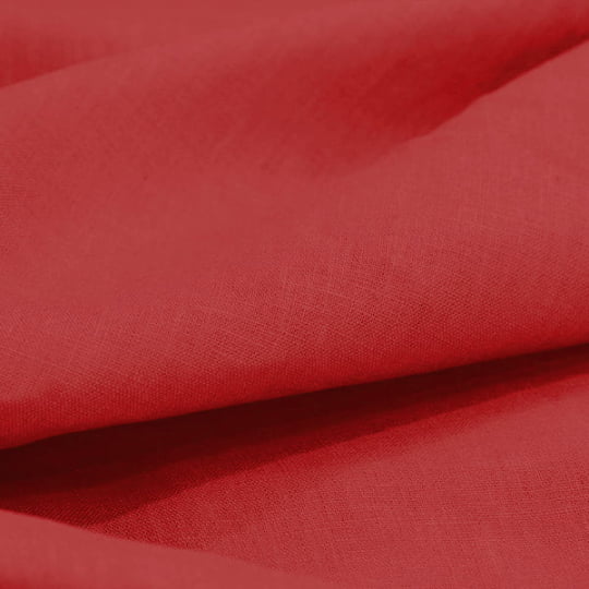 Tecido Cambraia de Linho Puro 66 Rubi - 100% Linho 150g