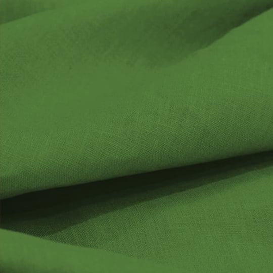 Tecido Cambraia de Linho Puro 67 Verde Natural - 100% Linho 150g